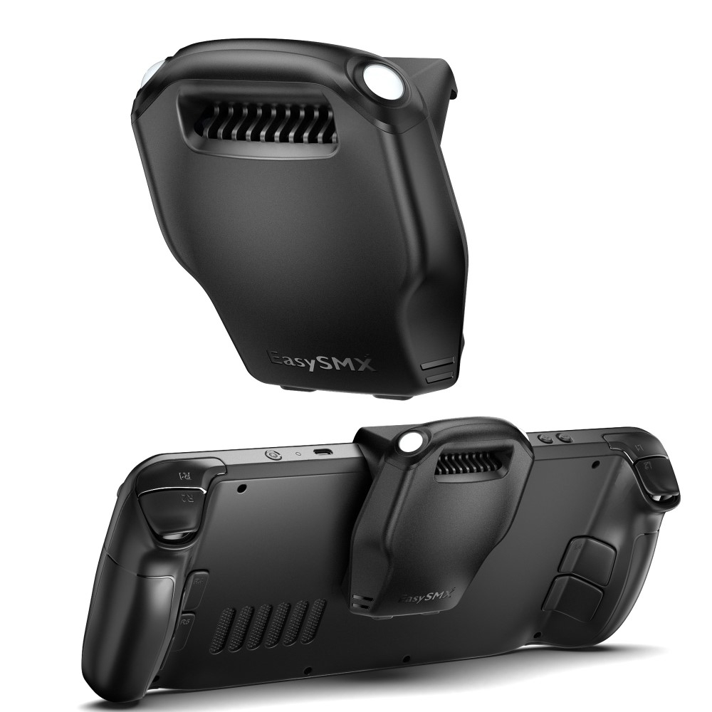 EasySMX - D10 Steam Deck / OLED Kühler Gaming Überhitzungsschutz Ventilator - Schwarz