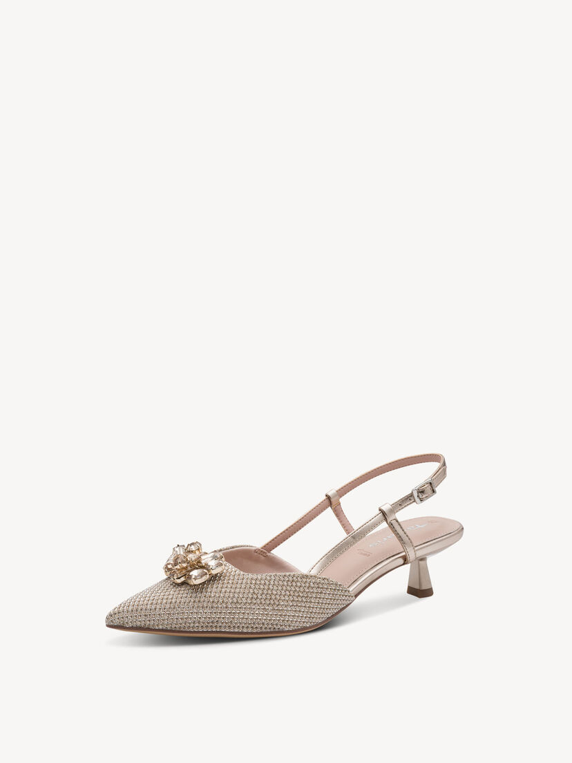 Slingpumps - metallic