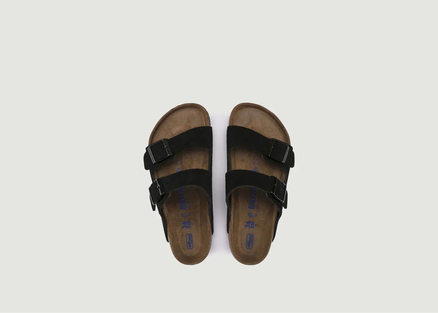 Arizona SFB Suede Black Birkenstock