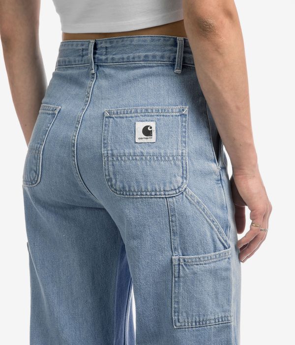 Carhartt WIP W' Pierce Pant Straight Jeans women (blue stone bleached)
