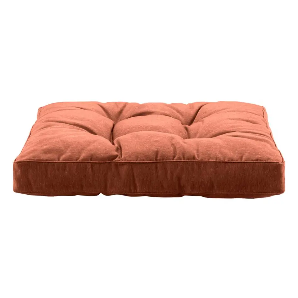 Loungekussen Florence rug - terracotta - 73x73 cm