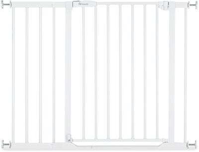 Hauck Clear Step 2 Sikkerhetsgrind + 21 cm Forlengelse, White