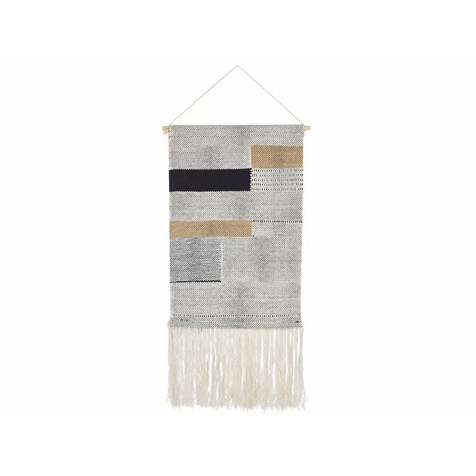 HANGU - Wanddecoratie - Beige - Katoen