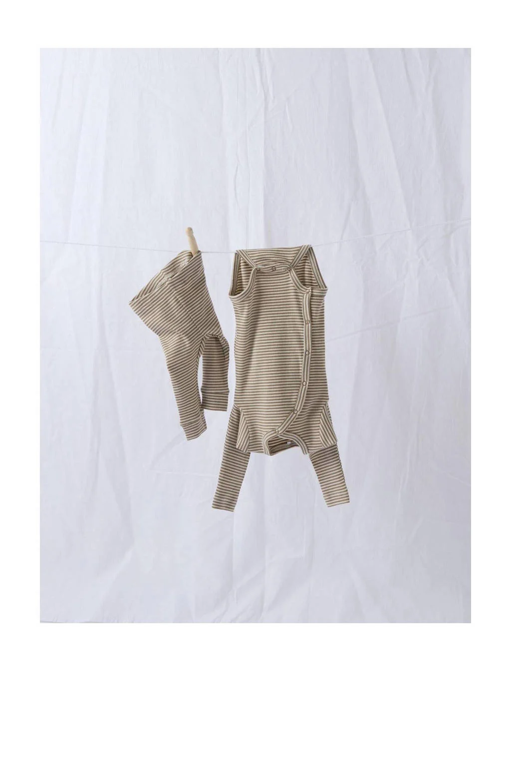 NAME IT overslagromper beige/wit