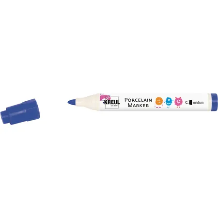 KREUL Porcelain Marker medium, Dunkelblau