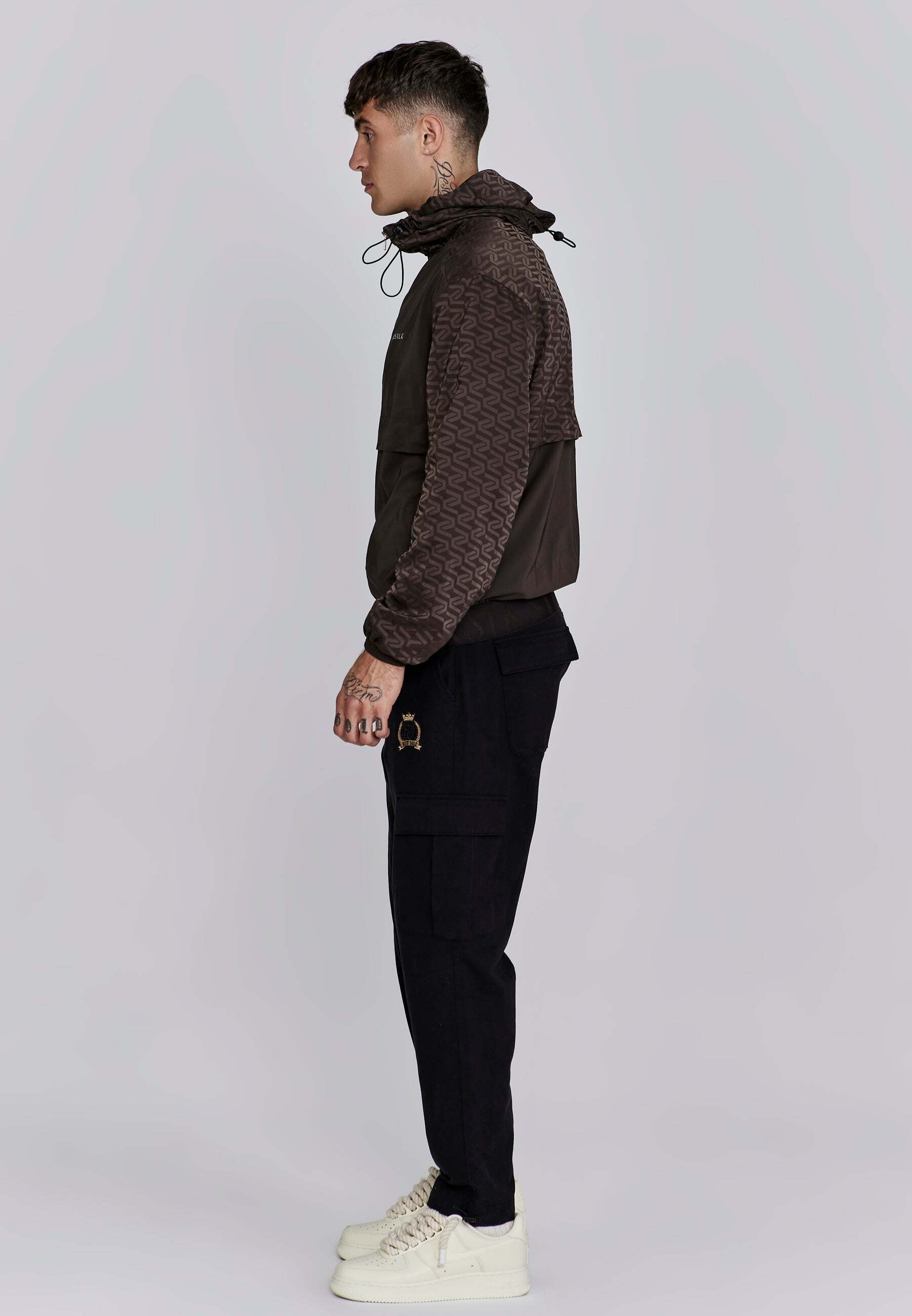 Siksilk Kurzjacke »Siksilk Jacke Aop Windbreaker«