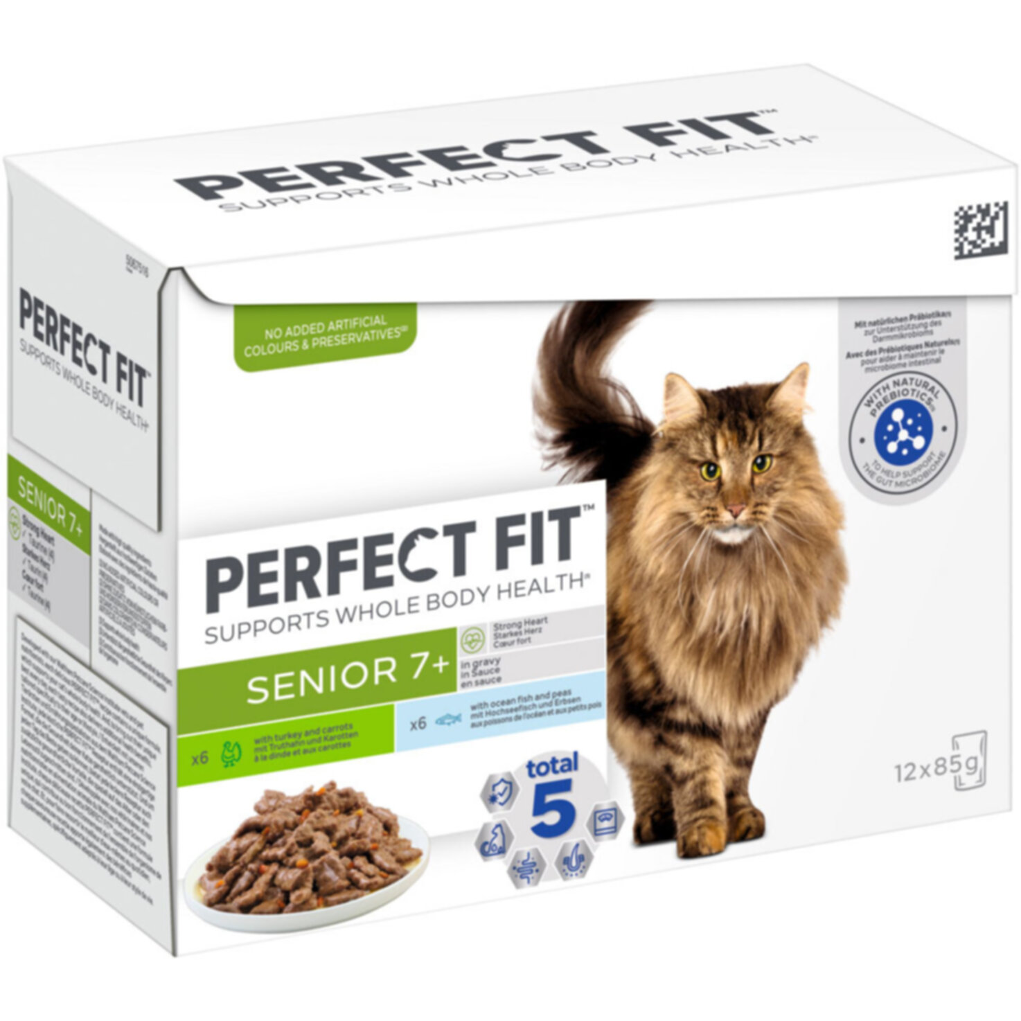 Perfect Fit Katzenfutter in Sauce Senior Mixed 12x85g