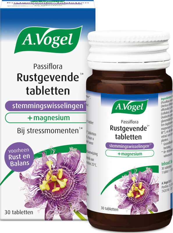 A.Vogel Passiflora stemmingswisselingen tabletten 30 stuks