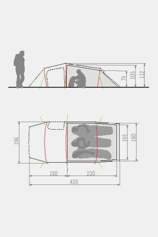 Vaude Vaude Ferret XT 3P Comfort Tent 3-Persoons