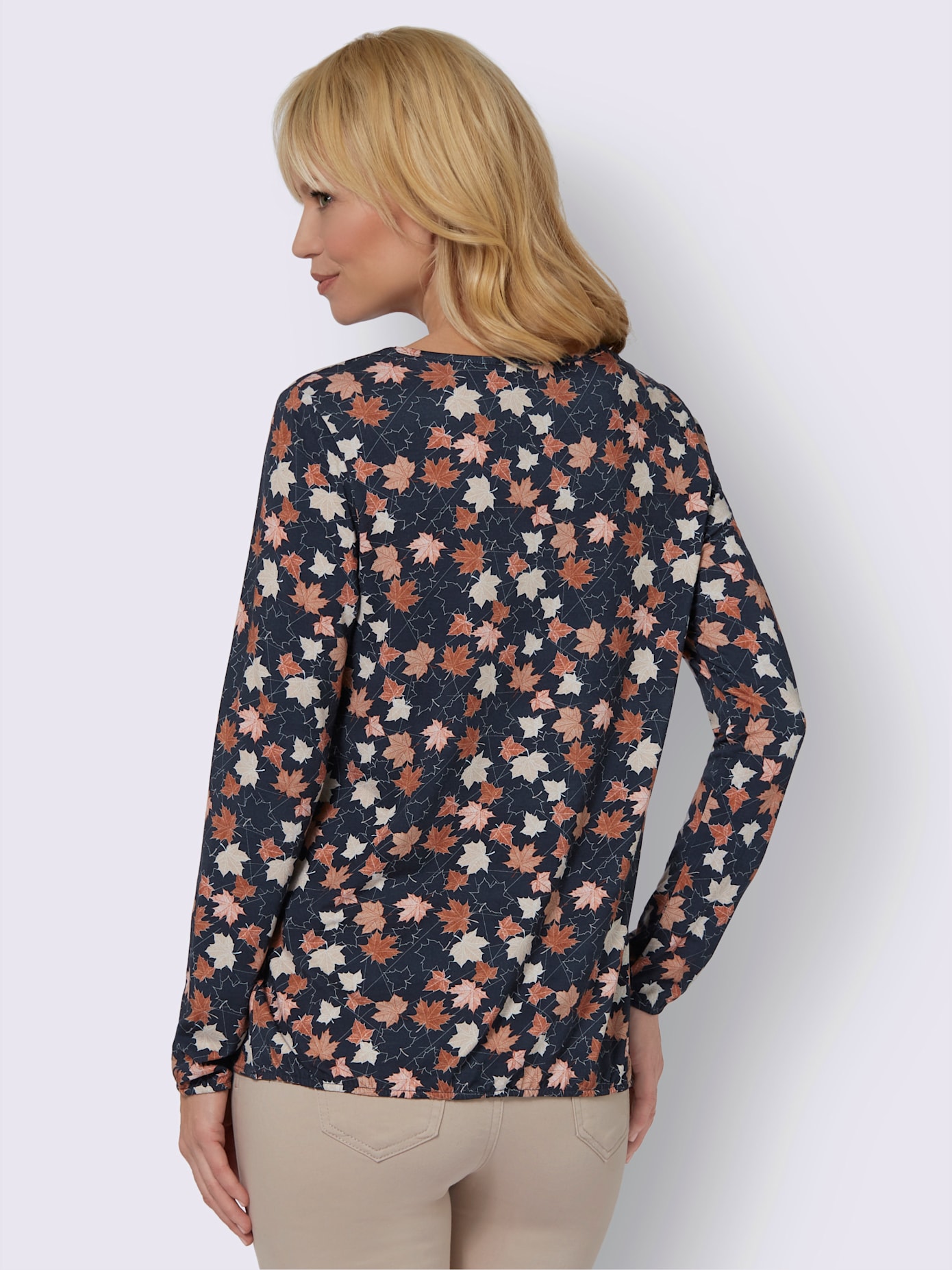 T-shirt à manches longues qualité viscose douce