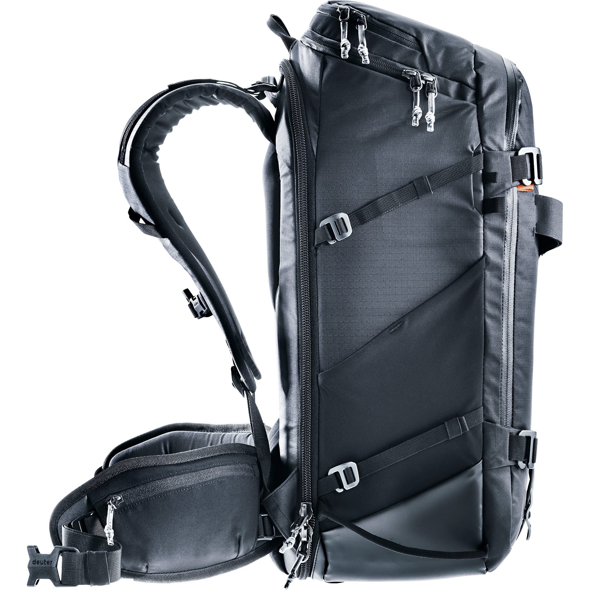 deuter Jaypack Pro 34+14 Rucksack schwarz
