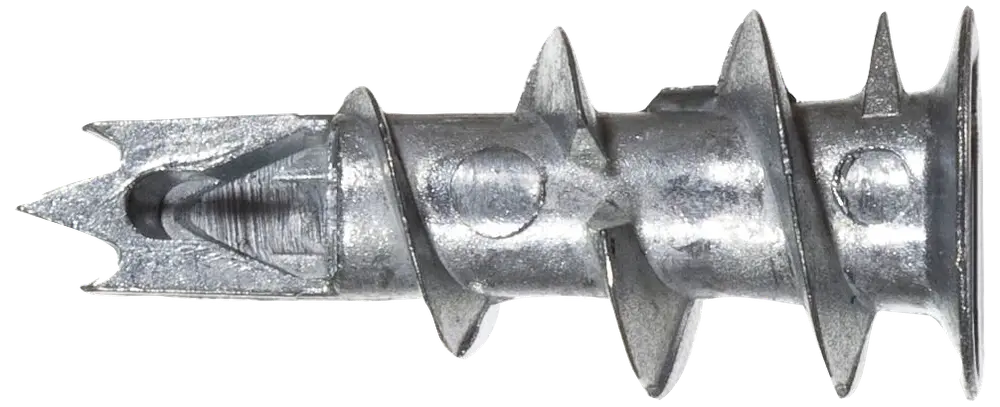 Fischer Gipsplug metal m. skrue GKM S 6 stk.