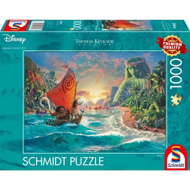 Disney Vaiana - Thomas Kinkade - Puzzle - Moana - 1000 Teile