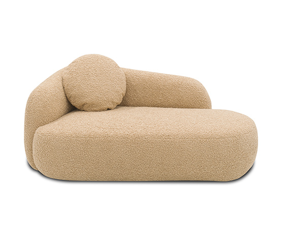 DOMO collection Recamiere »Lovund«, links, taupe
