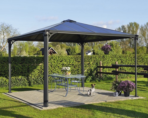 Gazebo Palram – Canopia Palermo 3600 360 x 360 cm antraciet