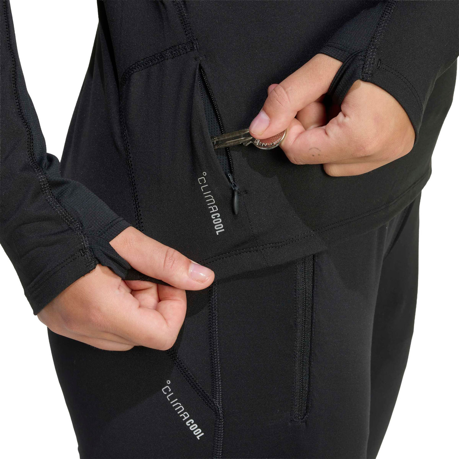 adidas adi365 Long Sleeve 1/2-Zip Dames