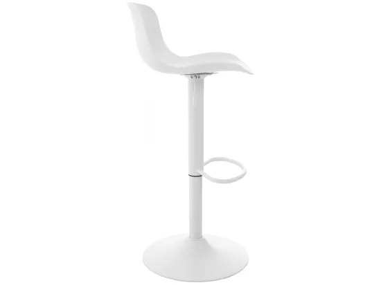 Tabouret de bar - Plastique & Antique - Blanc - Almada