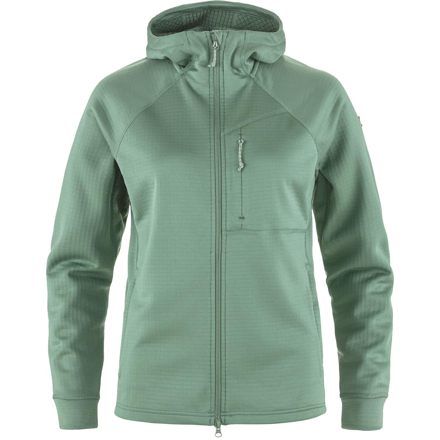 Fjällräven Womens Abisko Grid Fleece Hoodie