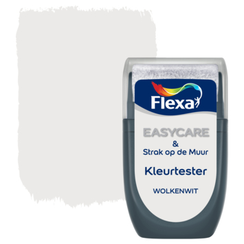 Flexa Strak op de muur Easycare kleurtester mat wolkenwit 30 ml