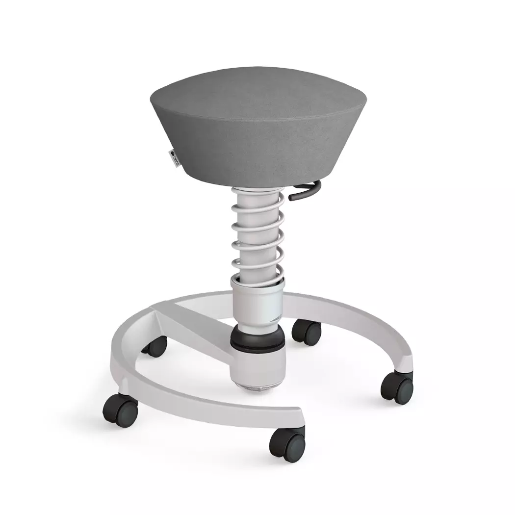 3D-Aktiv-Bürostuhl Swopper, Mikrofaser
