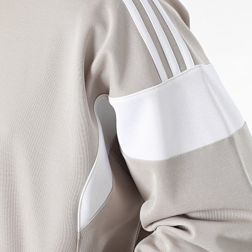 Sweat Capuche A Bandes Cutline IM4518 Beige