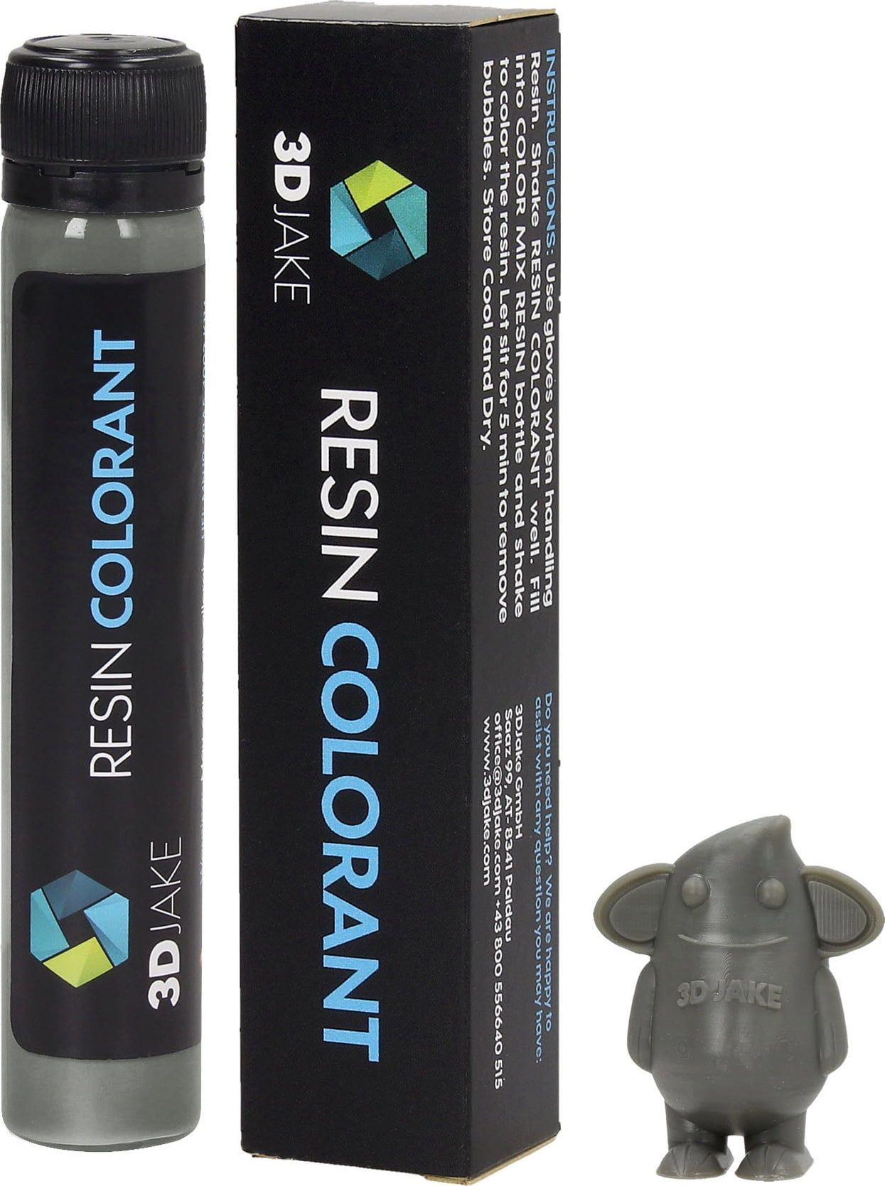 3DJAKE  Resin Colorant Betongrau, 25 g    Resin Farbstoff in Betongrau