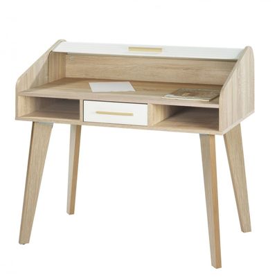 Tiroir pour bureau Cylindre Vintage - blanc