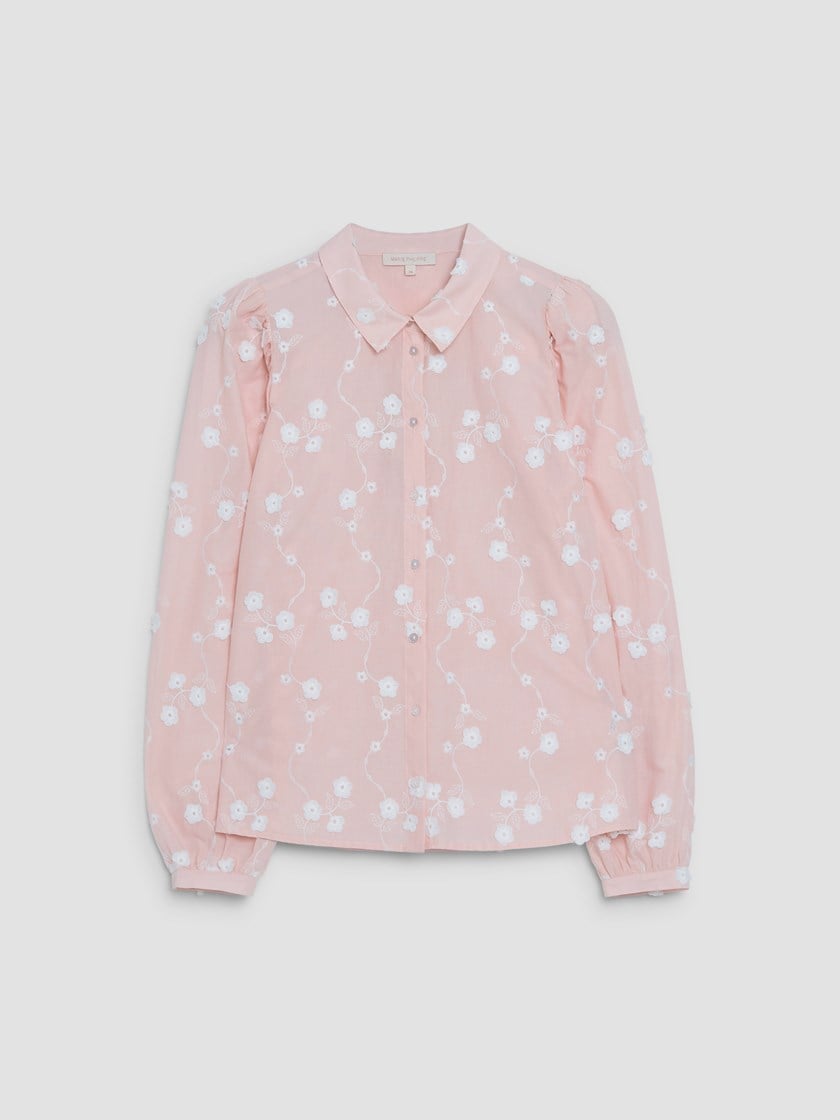 Johanne blondeskjorte Petal Pink
