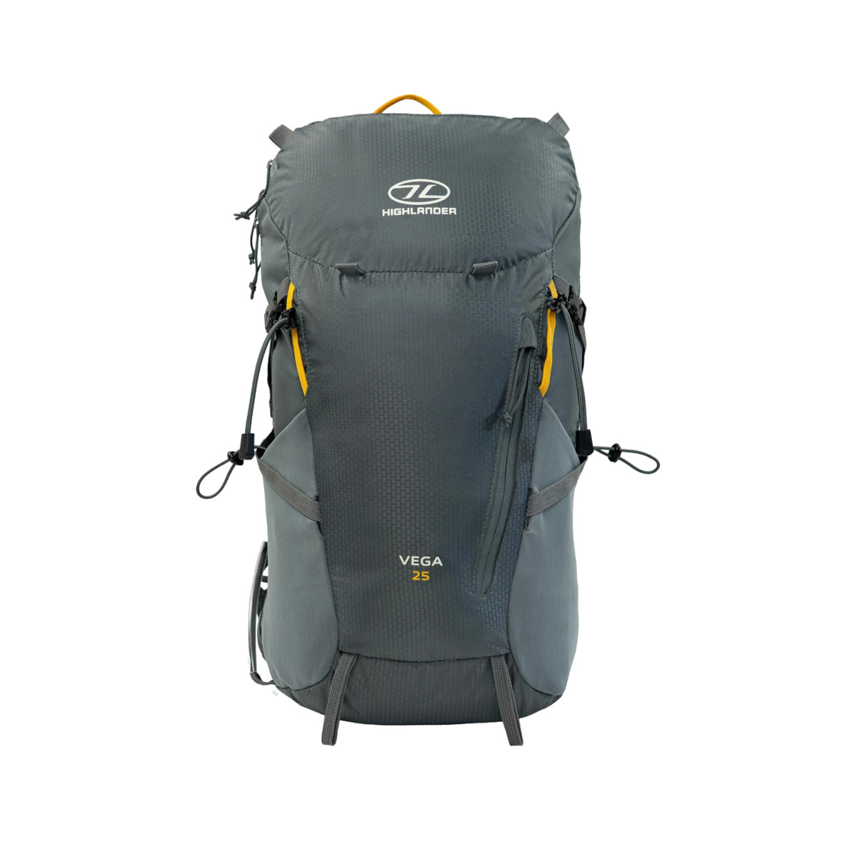Highlander vega 25l heren rugzak - grey