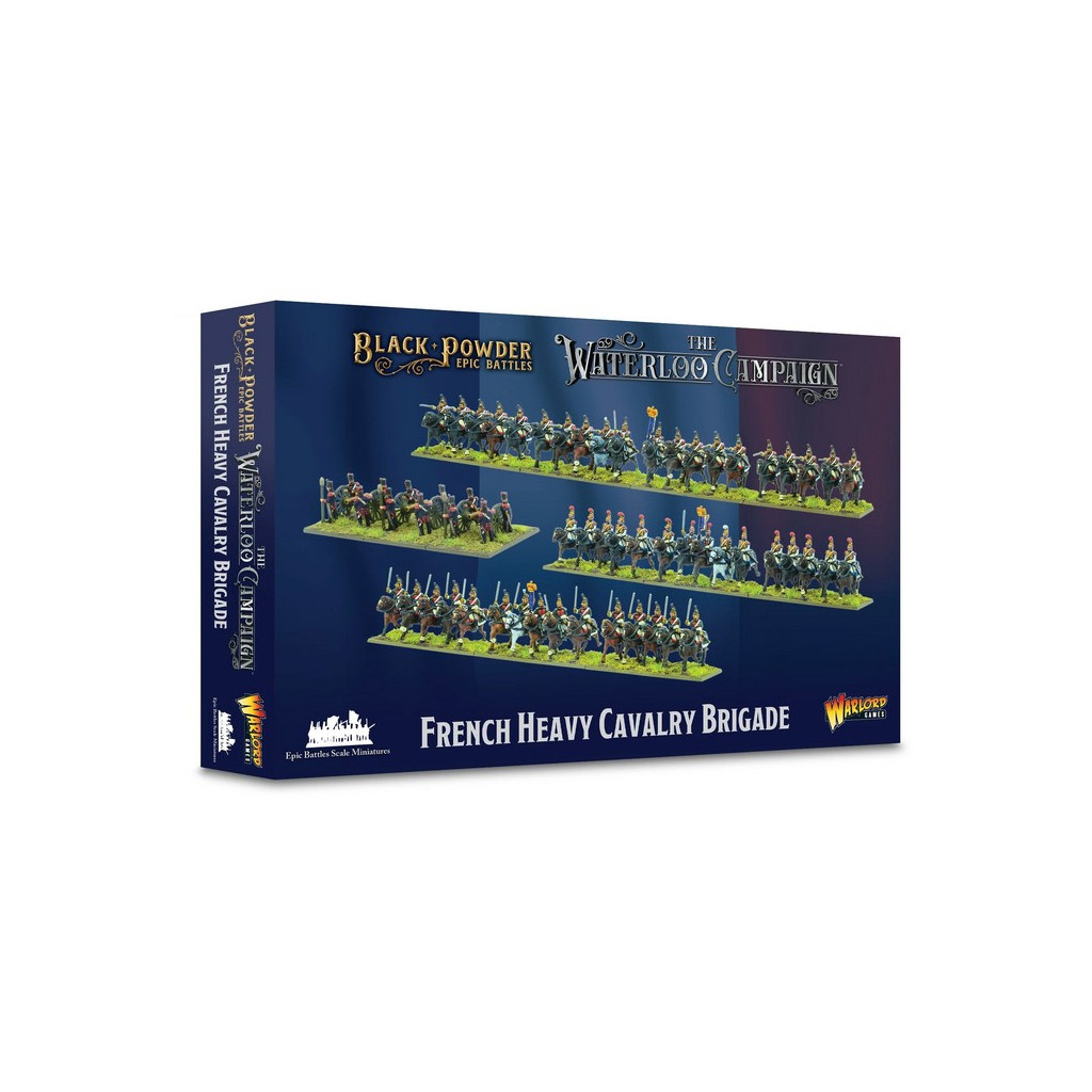 Black Powder Epic Battles : Waterloo - French Heavy Cavalry Brigade