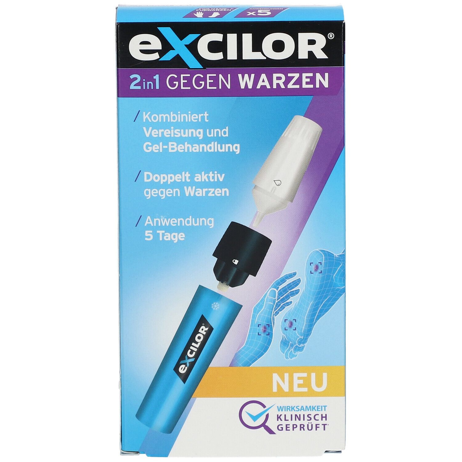 excilor® 2in1 GEGEN WARZEN