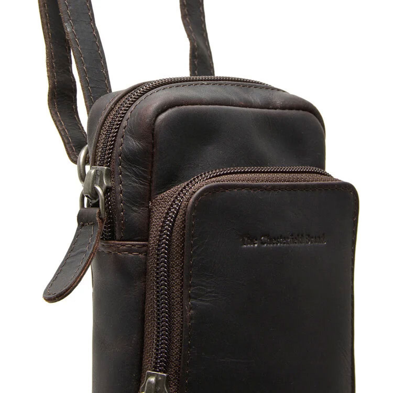 The Chesterfield Brand Valdes Telephone Bag brown