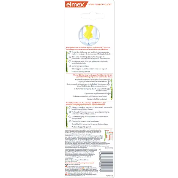 Junior Zahnbürste weich Doppelpack