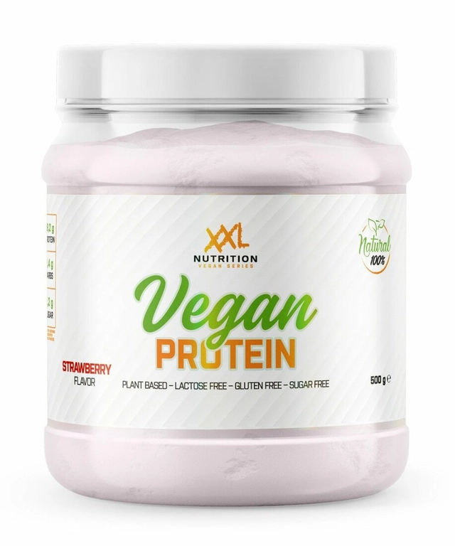 Xxl Nutrition Vegan Protein Aardbei (500 gr)