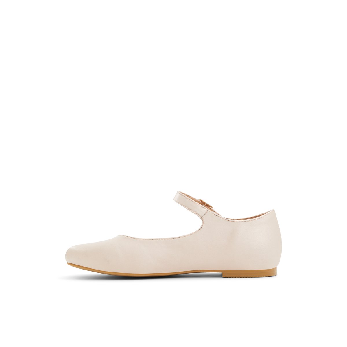 NO ANGEL-Charlotte-jg-Ballerine mary jane - Talon plat - Or Rose