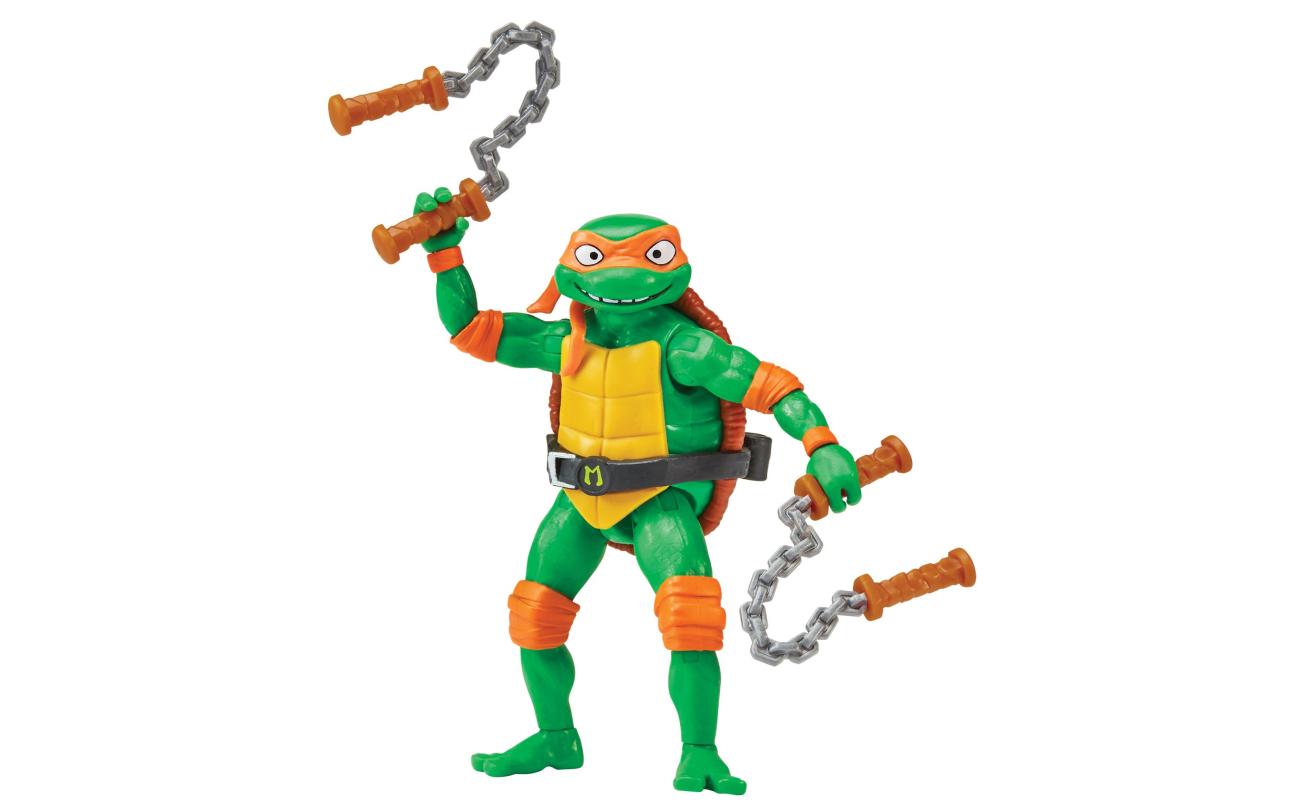 Ninja Turles movie figuur met wapenrekje