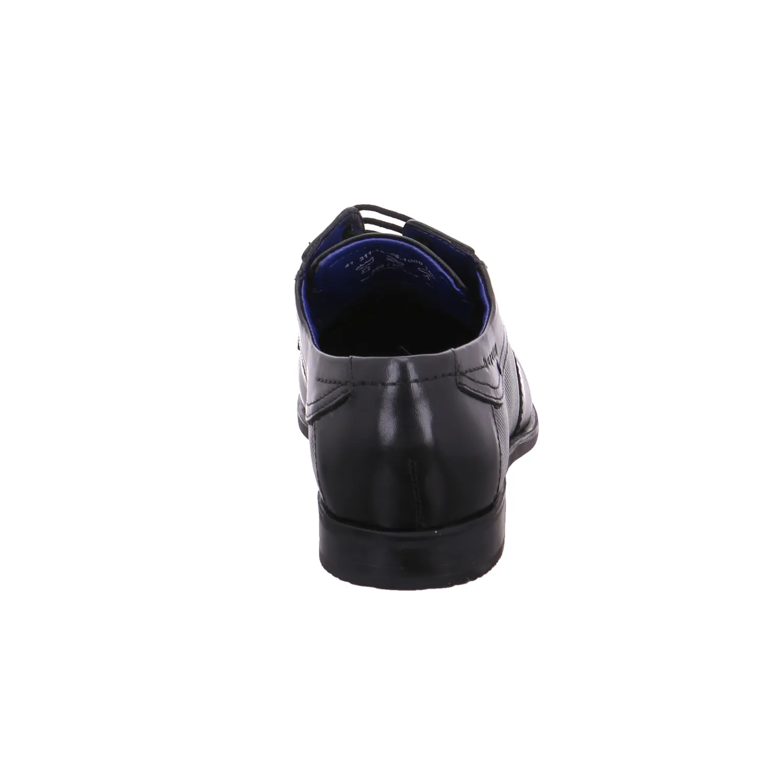 BUGATTI SHOES Halbschuh-City Schwarz Leder