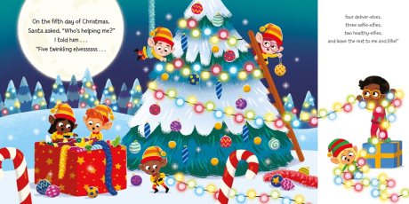 The Twelve Elves of Christmas (Paperback)