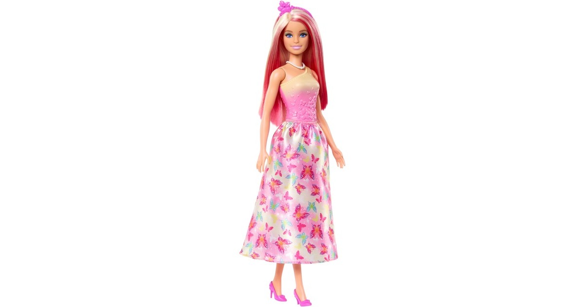 BarbieDreamtopia - Royal - Highlights and pink butterfly skirt Pop