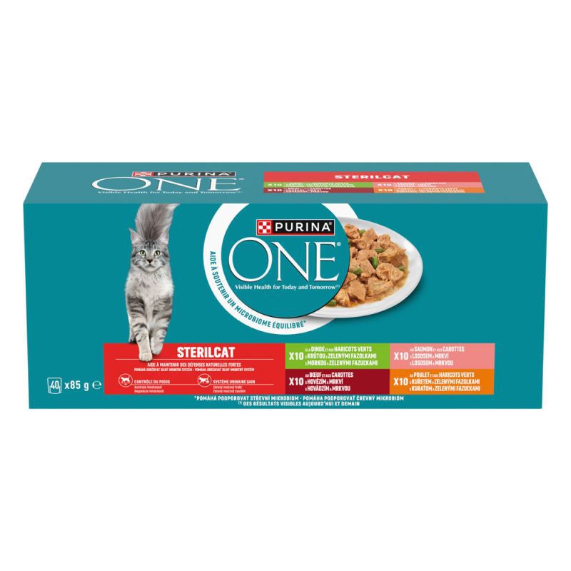 PURINA ONE Sterilcat - Kattenvoer - 85 Gram - groente