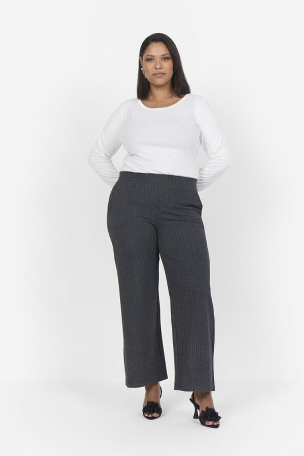 Wasabiconcept Curvy WA-JUNIPER 3 Bukser Mørk grå 99780c dk grey melange combi