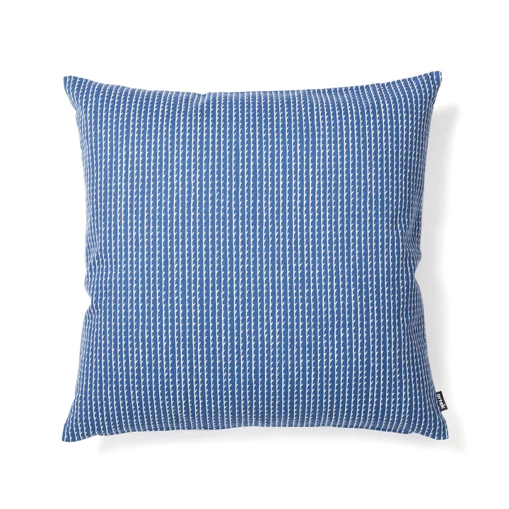 Artek - Rivi Kissenbezug 50 x 50 cm, blau / weiss