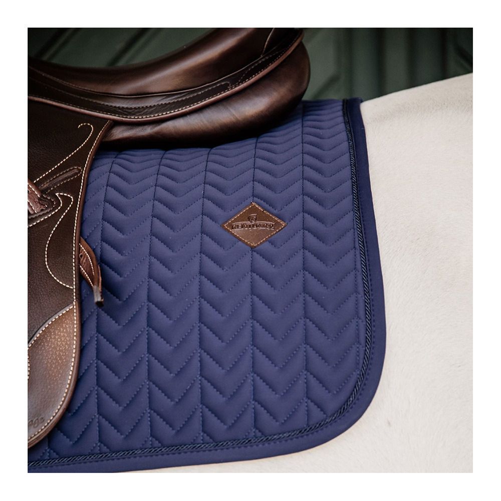 Kentucky FISHBONE - Tapis de dressage navy