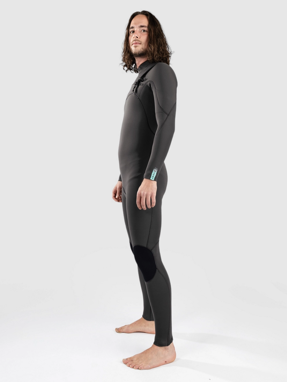 Vissla 7 Seas Comp 4/3mm Full Chest Wetsuit graphite