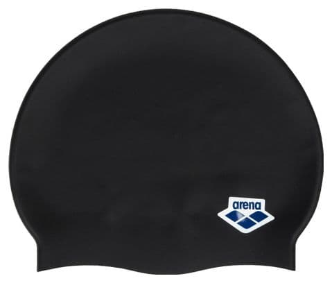 Bonnet de bain Arena Icons Team Stripe Noir Blanc