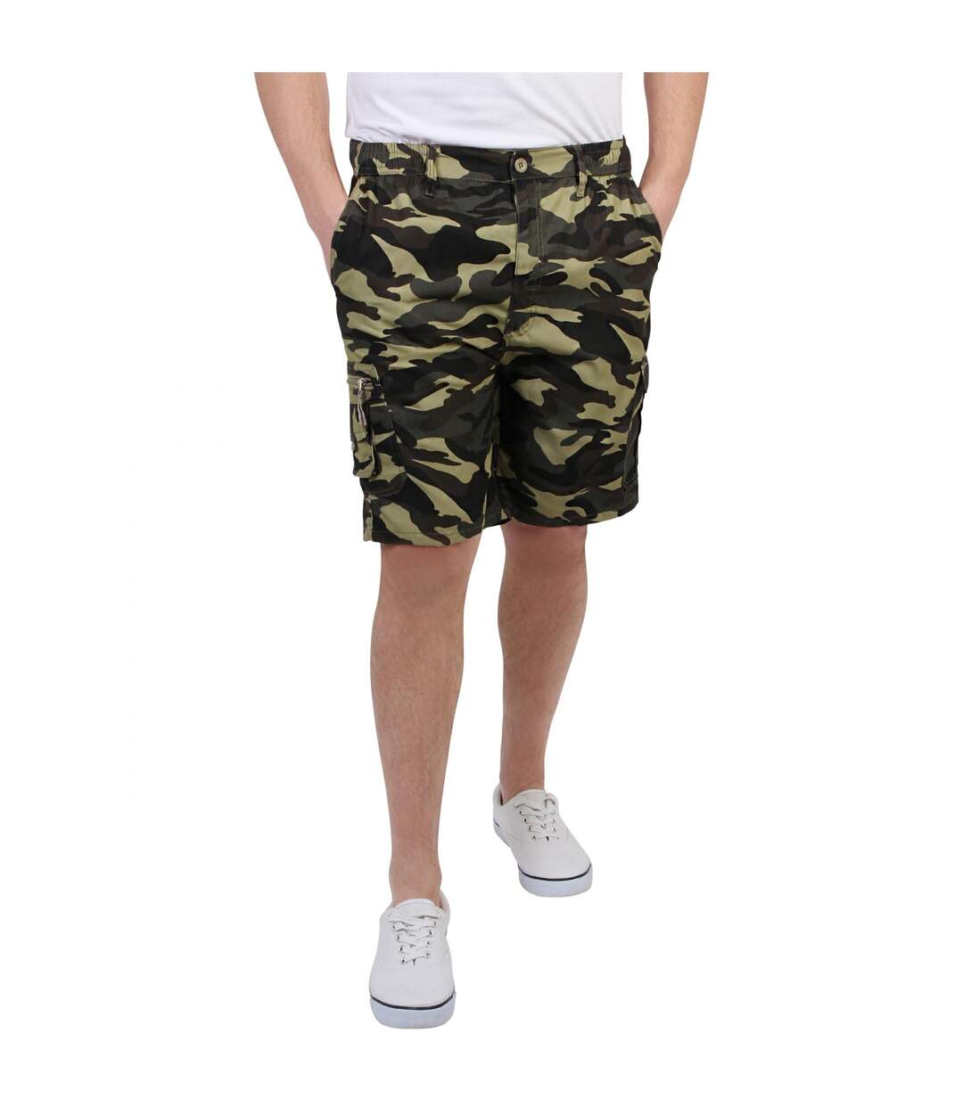 Krisp - Short cargo - Homme (Kaki) - UTKP222