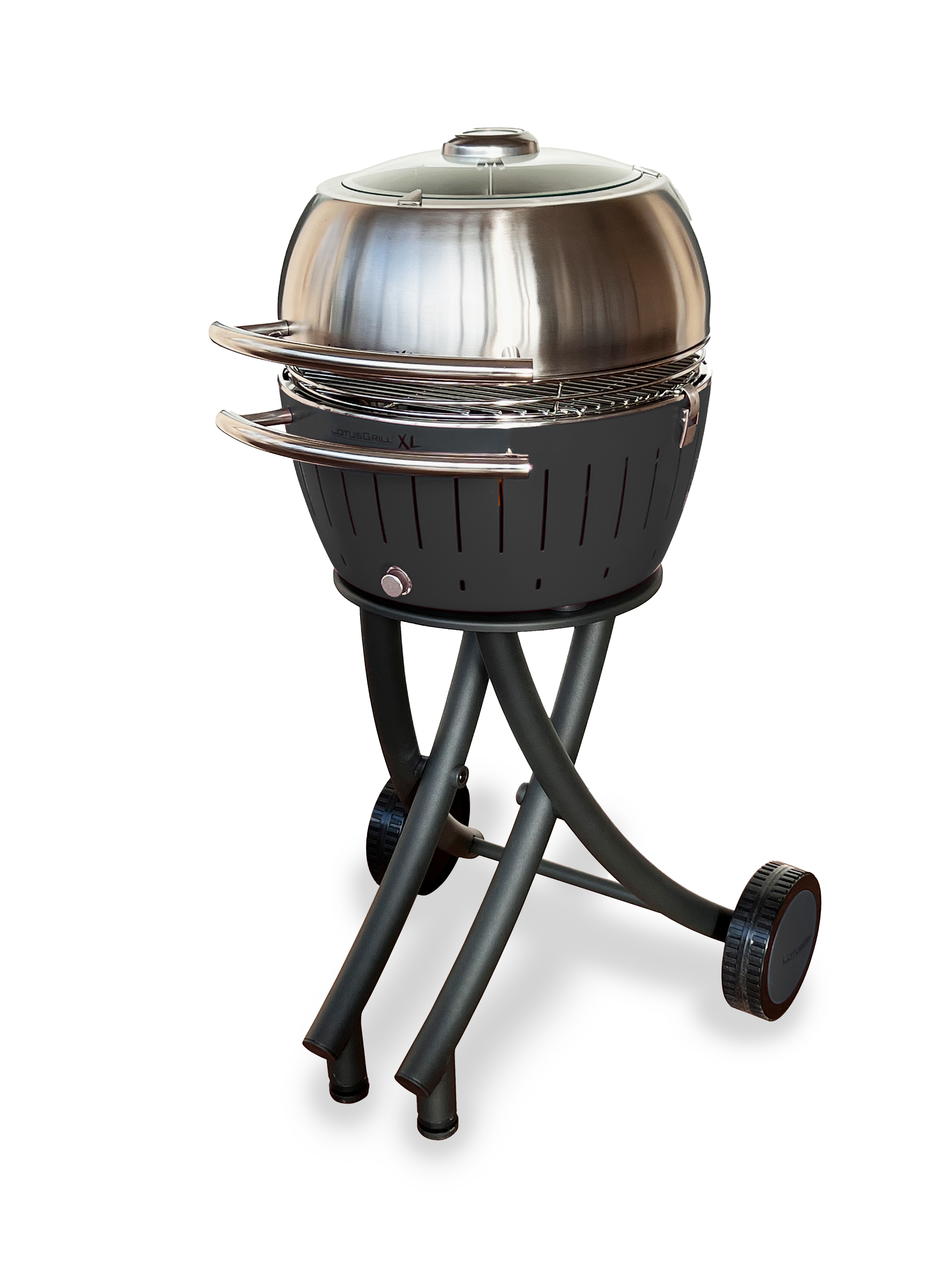 LotusGrill XL Garten-Grill Anthrazitgrau