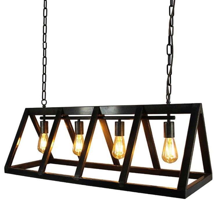 Hanglamp Roof - zwart MT-2189 Roof B95 x D35 cm