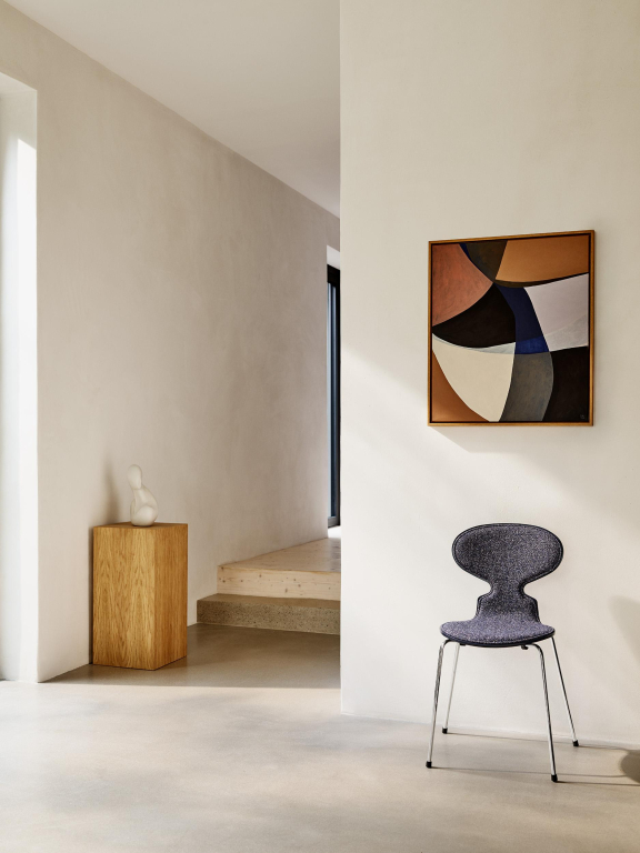 Fritz Hansen Ant stoel chrome onderstel Vanir 193