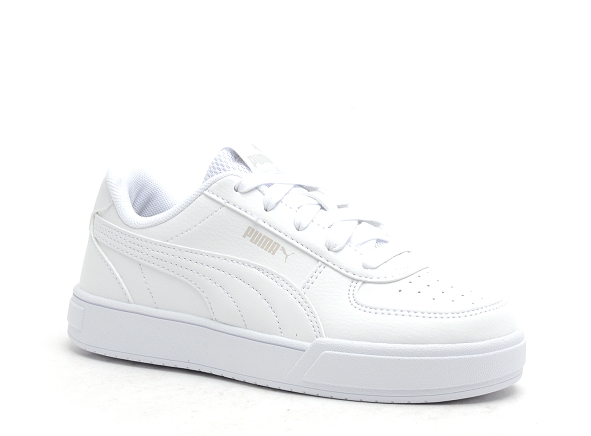 Puma basses enfant ps puma caven blanc
